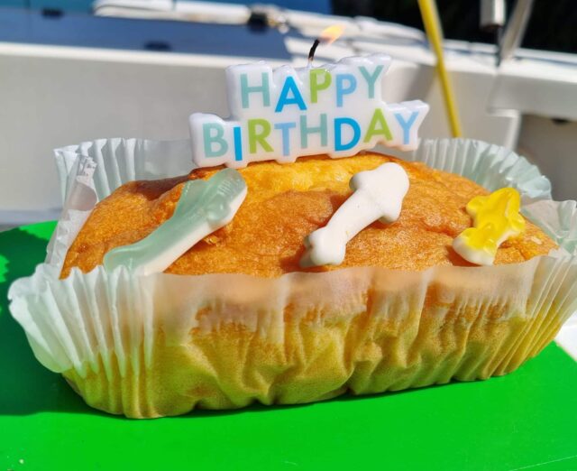 Birthdaycake on the silver dawn