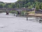 Fresh water and a rise in water levels improve salmon angling on the Moy