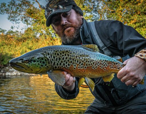Chunky brownie from a small river the perfect antidote to M50 traffic for Keith McDonnell