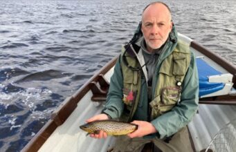 Cool and breezy on Conn last week, hatches poor Lough Conn
