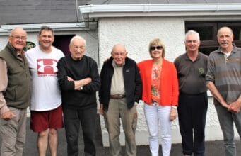 Claude and his fly-fishing friends are back in the Boyne Valley for the first time since Covid Fly-fishers from Toulouse with Mary Lydon of MeathSelfCatering