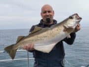 Wrecks producing plenty of quality pollack for Wicklow Boat Charters