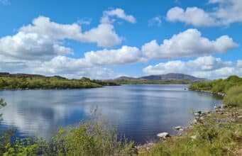 Rather difficult fishing on Loughs Conn & Cullin