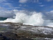 High winds in Mayo make shore angling very difficult Benwee