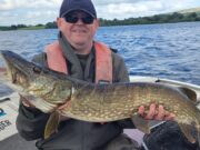 Lough Derg produces pike over 100cm for visiting anglers