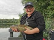 Unexpected tench hits the spot for Niall & Michelle