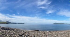 Lots of sunshine, a handful of sea trout and one salmon from Currane Waterville, Ballinaskelligs Bay
