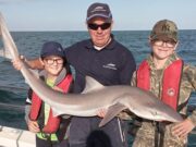 Young anglers take on the tope in Wicklow