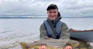 Few but big trout caught on Lough Conn