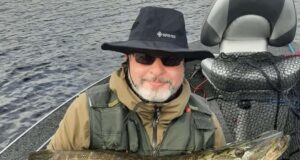 Drop in water temps makes for tail-walking action for east Clare pike
