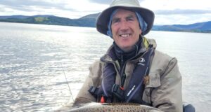 Monster trout on size 10 fly from Lough Mask