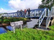 Inland Fisheries Ireland opens new footbridge over the Owenea River in Donegal in a ‘welcome boost’ for angling development