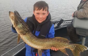 Young angler smashes PB pike, fishing with Anglersparadise