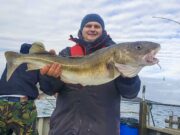 Great fishing in Galway Bay when weather permits