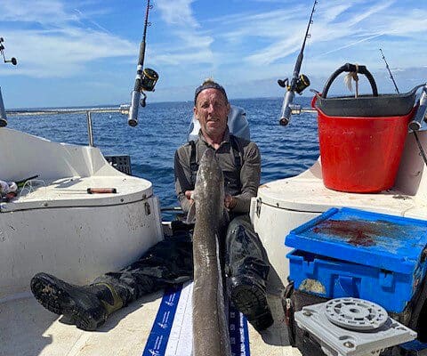 Specimen Conger in Sunny Cork