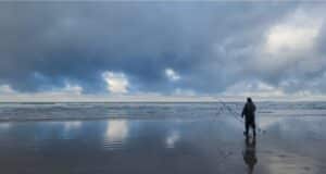 Watch: Surf Fishing for Winter Flounder