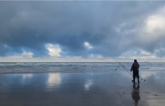 Watch: Surf Fishing for Winter Flounder