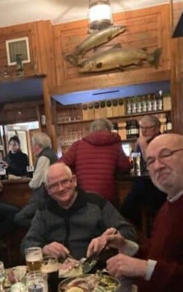 Lough Currane opening day bacon and cabbage at the Lobster Bar
