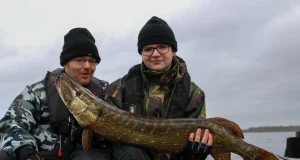 Prize catch for piking apprentice
