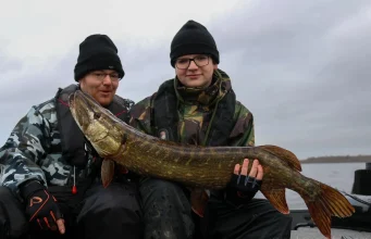 Prize catch for piking apprentice
