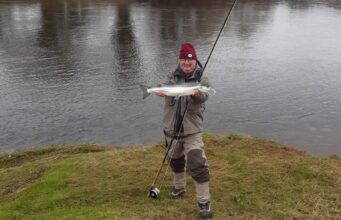 First Salmon Of 2023 Caught On The Blackwater Ray O'Dwyer with the first salmon of 2023