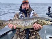 Corrib producing fish to troll and fly
