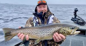 Corrib producing fish to troll and fly