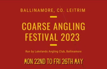 Ballinamore Coarse Angling Festival 2023 – dates announced