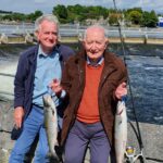 Ned Cusack Two Galway grilse 7 July 2021