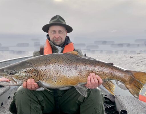 More fantastic ferox and some pike for guests of Tomi Guidedfishing