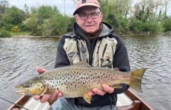 Lough Arrow sees good mayfly fishing with trout up to 8 lbs.