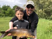 A busy weekend’s fishing for Dan O’Neill with clients, friends and son.