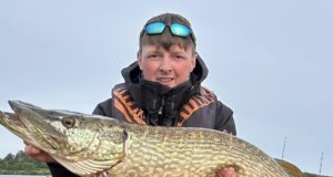 Great predator fishing reported from Derg Senan Stanely with this sunset pike