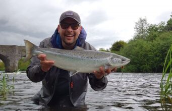 Slaney spring salmon on dry fly slaney salmon on a dry fly