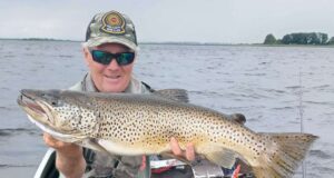 Savage trout from savage hit for Mick The Fish on Ree