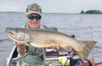 Savage trout from savage hit for Mick The Fish on Ree