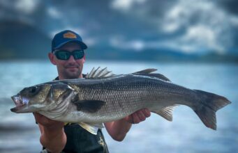 Specimen sea bass for Craig in Kerry!
