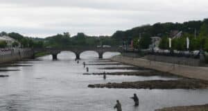 Moy Catchment Angling Report – W/E 21st July 2024 People fishing a river