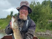 Dutch pike angler does well despite some rough weather conditions