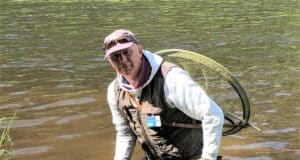 A beautiful double-figured almon caught on the River Boyne at Navan, Co. Meath, Ireland.