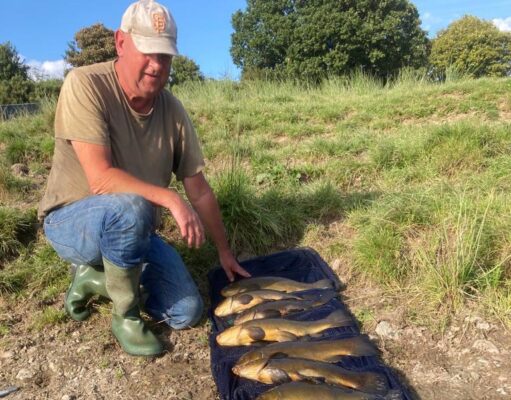 Great fishing for UK visitors at Melview Fishing Lodge