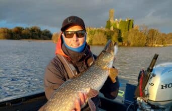 Quality pike for Michael with Angling Services Ireland