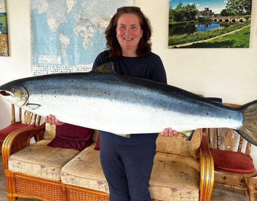 Salmon and trout courses from Glenda Powell, dates for your diary Glenda Powell