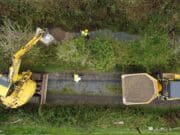 Inland Fisheries Ireland to provide over €1m for new river conservation projects Replenishment of spawning gravels in a drained channel near Partry, Co. Mayo.
