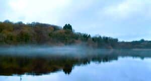 A winters day on a Co. Cavan Lake, Ireland