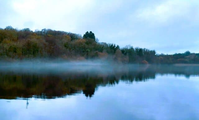 A winters day on a Co. Cavan Lake, Ireland