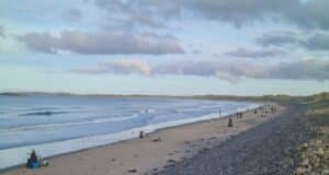 Great day for Mariners under Benbulben and blue skies