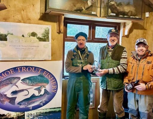 Stewart Mc Grane wins final match in Annamoe winter league winner