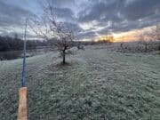 Fly fishing, fly casting, fly tying with Dan O’Neill frosty morning