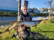 Junior angler Ollie Whitley wins Newbridge District Pike Anglers ‘Angler of the Year’ Ollie Whitely, pike